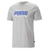 Camiseta Puma Graphics Wordin Light Gray Heather