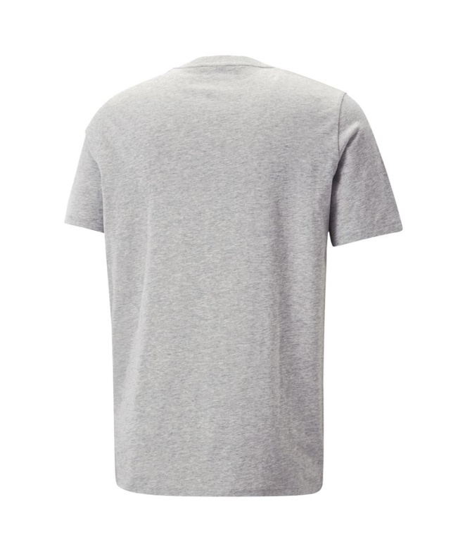 Camiseta Puma Graphics Wordin Light Gray Heather