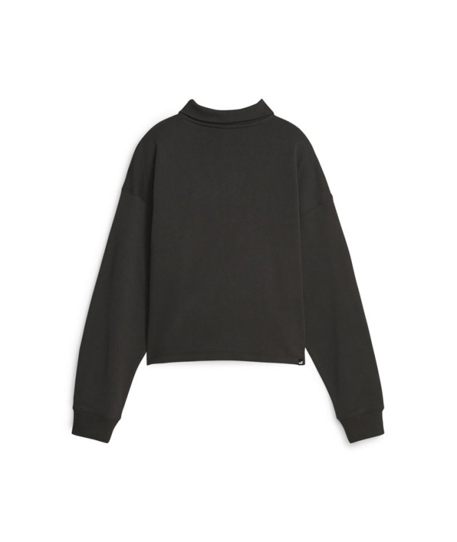 Sudadera Puma Her High-Neck Hz Mujer Negro