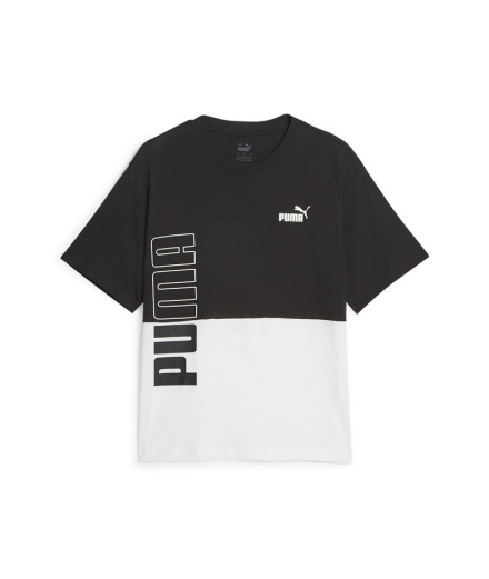 Camiseta Puma Power Colorblock Mujer