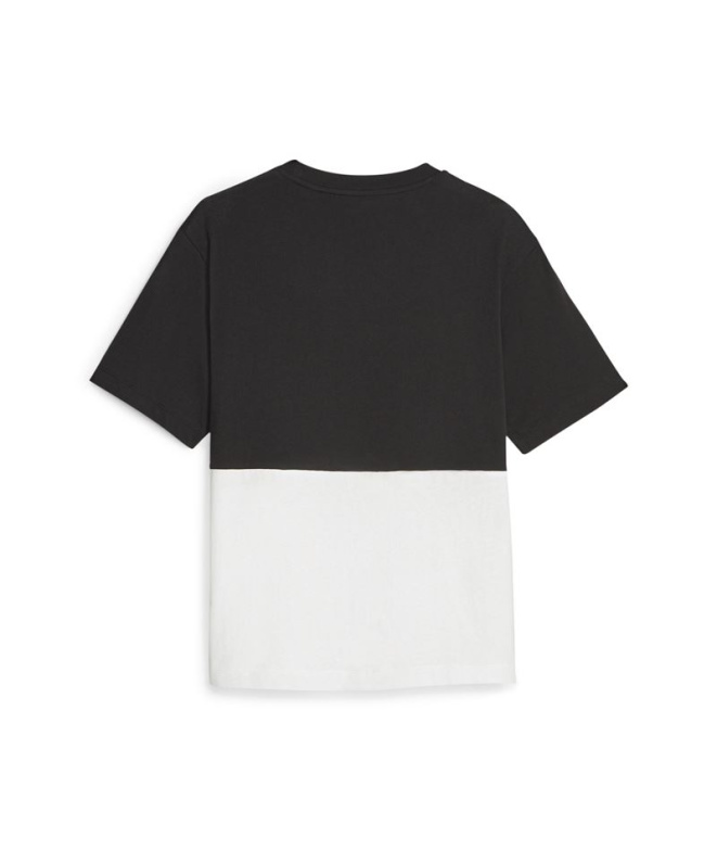Camiseta Puma Power Colorblock Mulher
