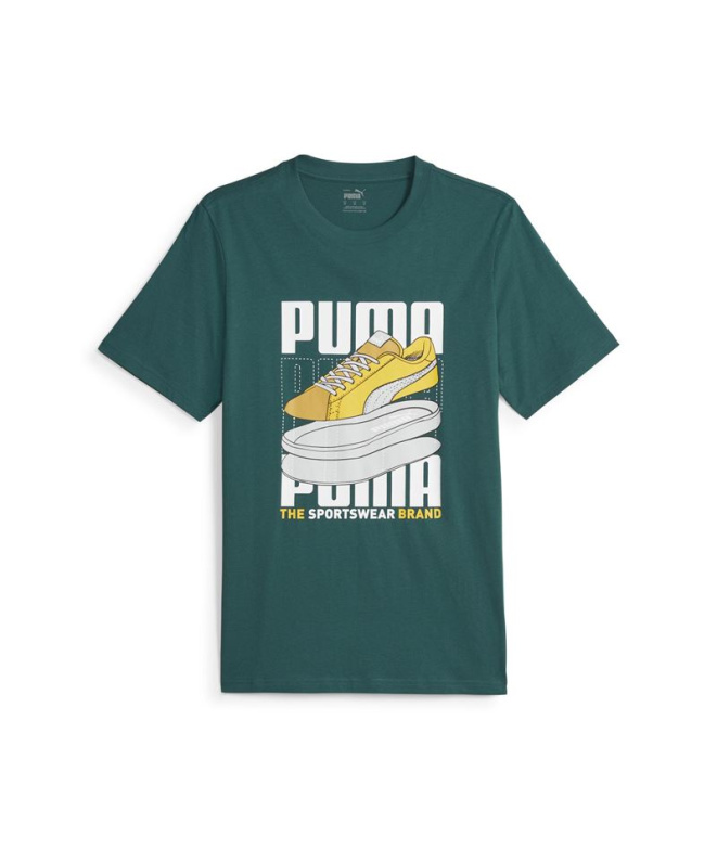Camiseta Puma Graphiccs Sneaker Homem
