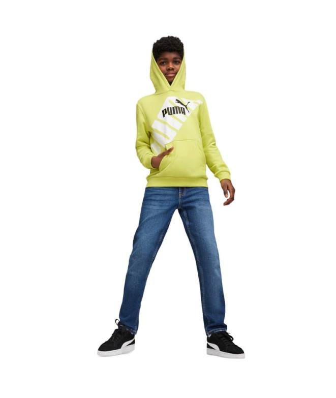 Sudadera Puma Power Graphic Lima Infantil