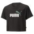 Camiseta Puma Girls Logo Cropped Menina Preto