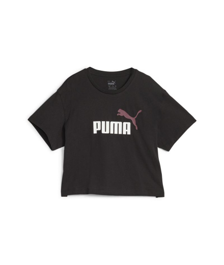 Camiseta de Puma Girls Logo Cropped T Infantil