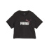 T-shirt de Puma Girls Logo Cropped T Enfant