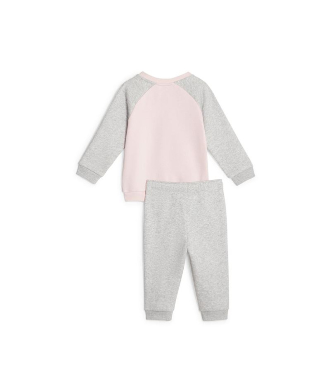 Conjunto de Puma Minicats Ess Raglan Bebês