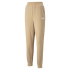 Pantalones Puma Ess+ Embroidery High Mujer Beige