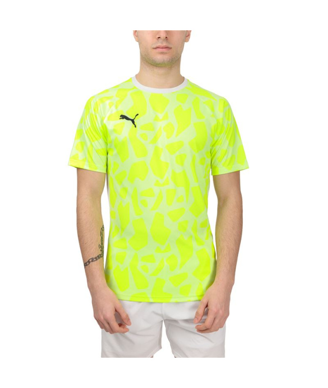 Camiseta de Pádel Puma Teamliga Padel Amarelo