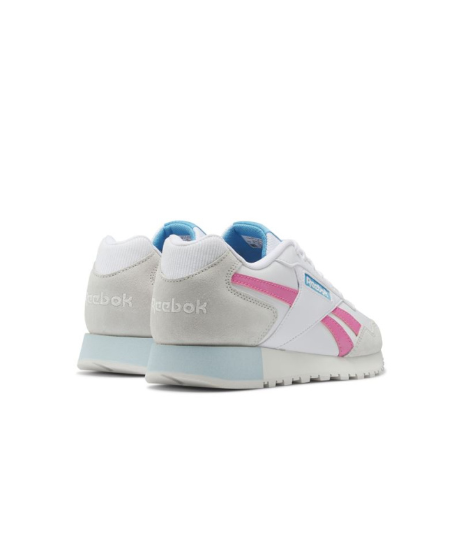 Baskets Reebok Glide Femme Blanc Rose