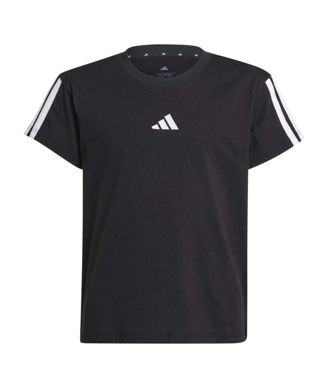 Camiseta adidas Jg 3 Stripes 160 Menina...