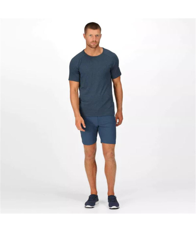 Camiseta de Montanha Regatta Ambulo Blue Wing...