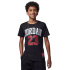 Camiseta Menino Jordan JDB Practice Flight, preta/vermelha