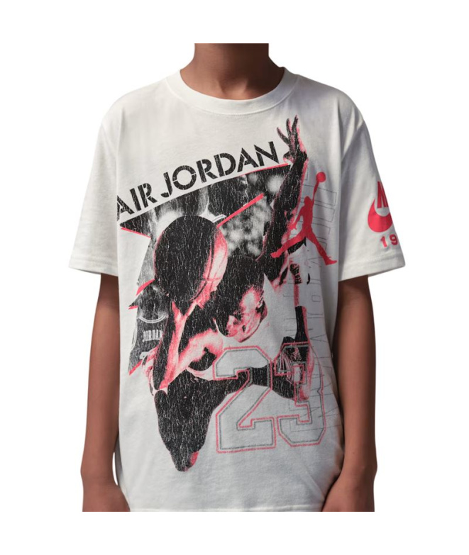 Camiseta Menino vintage Jordan Jdb 1984