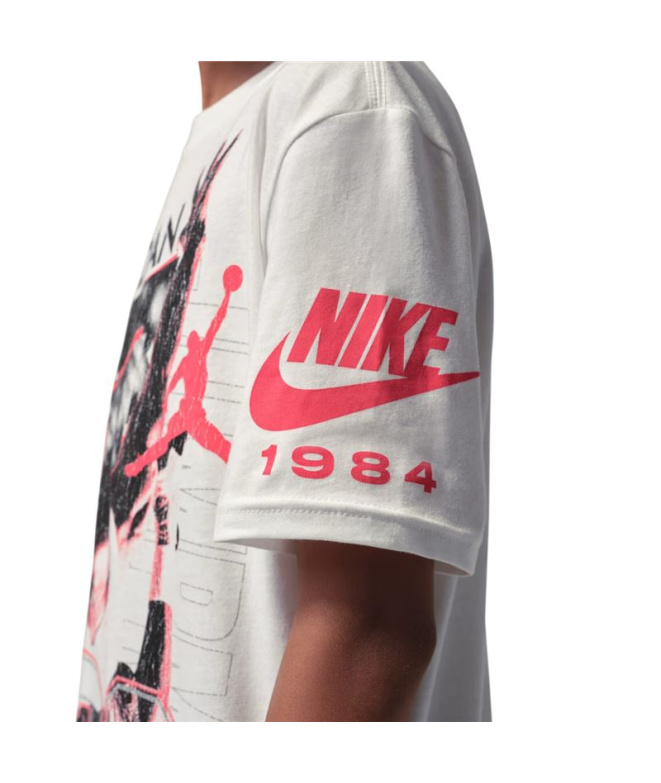 Camiseta Menino vintage Jordan Jdb 1984
