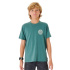Camiseta Rip Curl Stapler Menino Azul