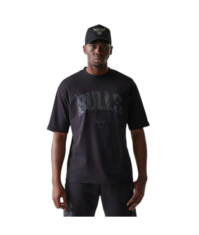 Camiseta preta Homem New Era NBA Core Plus...