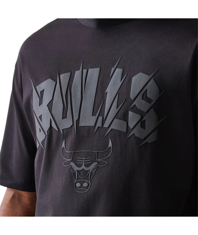 Camiseta preta Homem New Era NBA Core Plus...