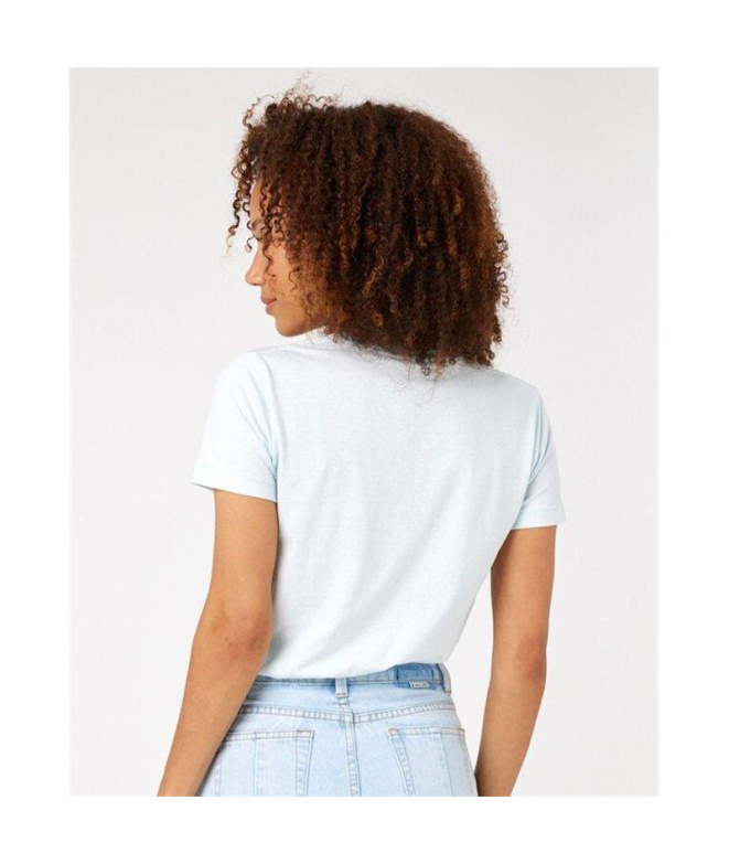 T-shirt Rip Curl Re-Entry Crew Neck Femme Blanc
