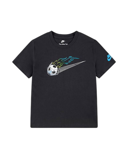 T-shirt gris Nike Nkb Soccer Swoosh Enfant