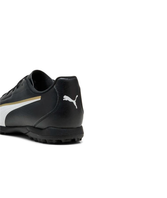 futebol Puma King 20 Play TT, Preto e Branco