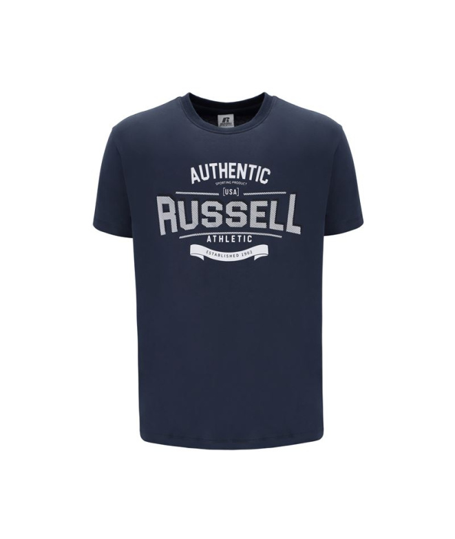 T-shirt Rusell Ara Bleu Homme