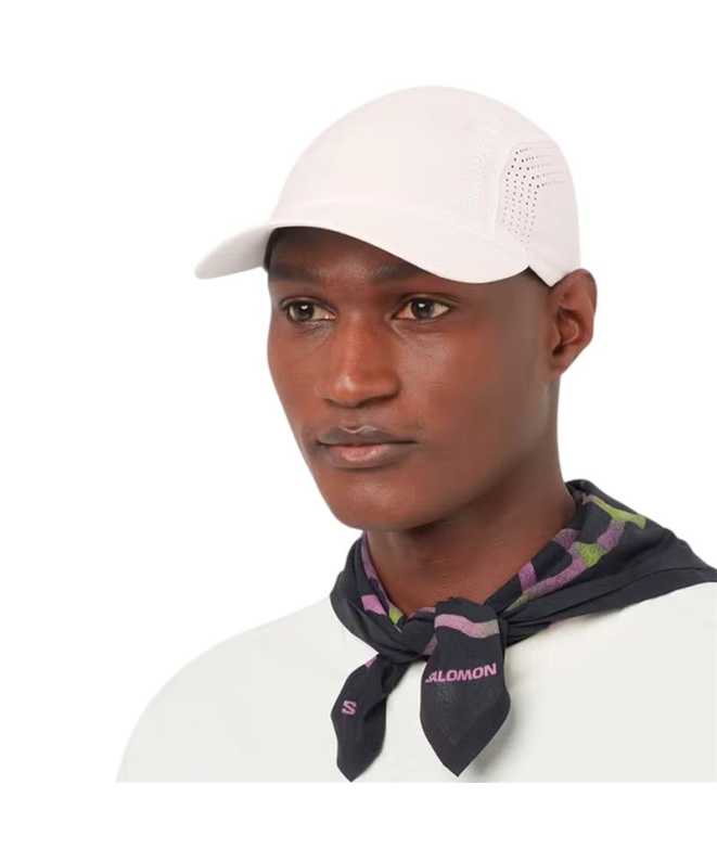 Casquette Running Salomon Shkout Whisper blanche