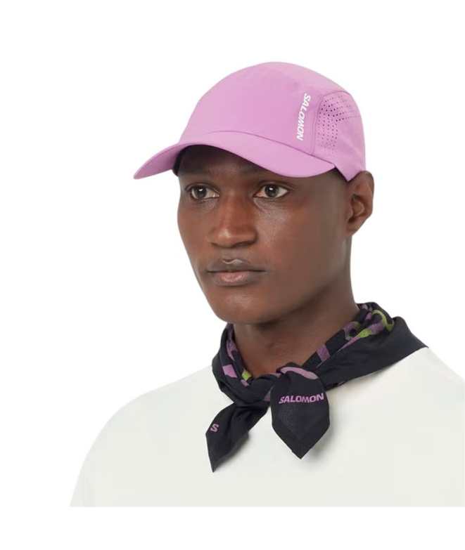Casquette Running Salomon Shakeout Iris Orchidée