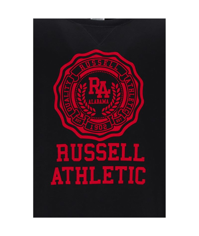 Sweatshirt Russell Ath Rose Homme Noir Homme Noir
