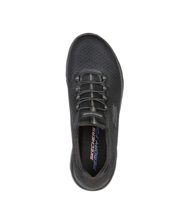Sapatilhas Skechers Summits Preto Mulher