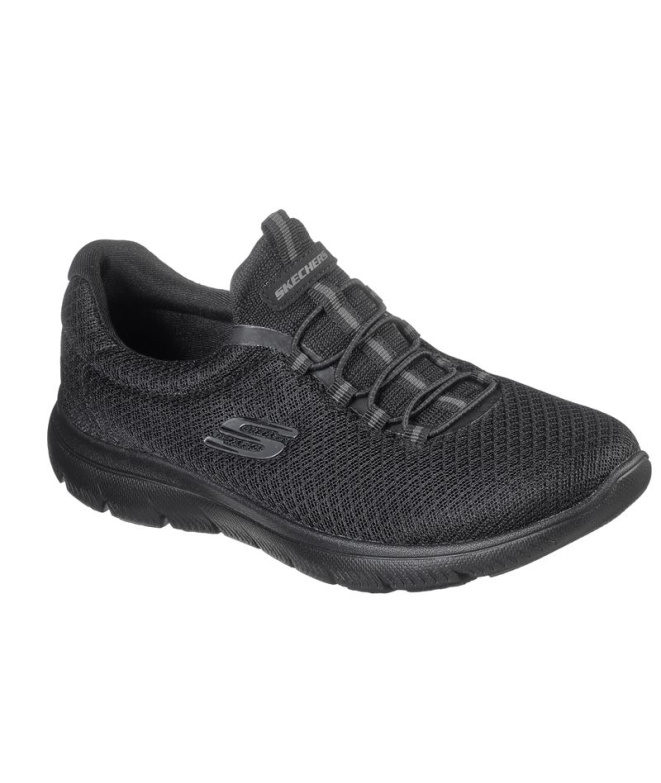 Chaussures Skechers Summits Noir Femme