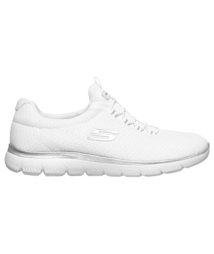 Baskets Skechers Summits Blanc Femme
