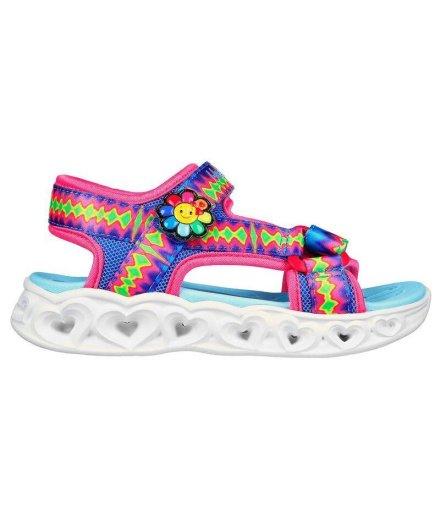 Sandales Skechers Heart Lights - Miss V Fille Rosa