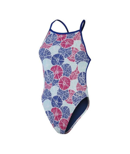 Fato de Banho de Natação Speedo Allover Vback Mulher