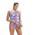 Fato de Banho de Natação Speedo Allover Vback Mulher