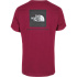 Camiseta de Montanha The North Face Redbox Red Homem