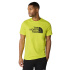 Camiseta de Montanha The North Face Easy Amarelo Homem
