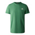 Camiseta de Montanha The North Face Simple Dome Verde Homem