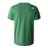 T-shirt de Montagne The North Face Simple Dome Vert Homme