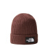 Boné de Montanha The North Face Logo Box Cuffed Brown