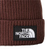 Boné de Montanha The North Face Logo Box Cuffed Brown