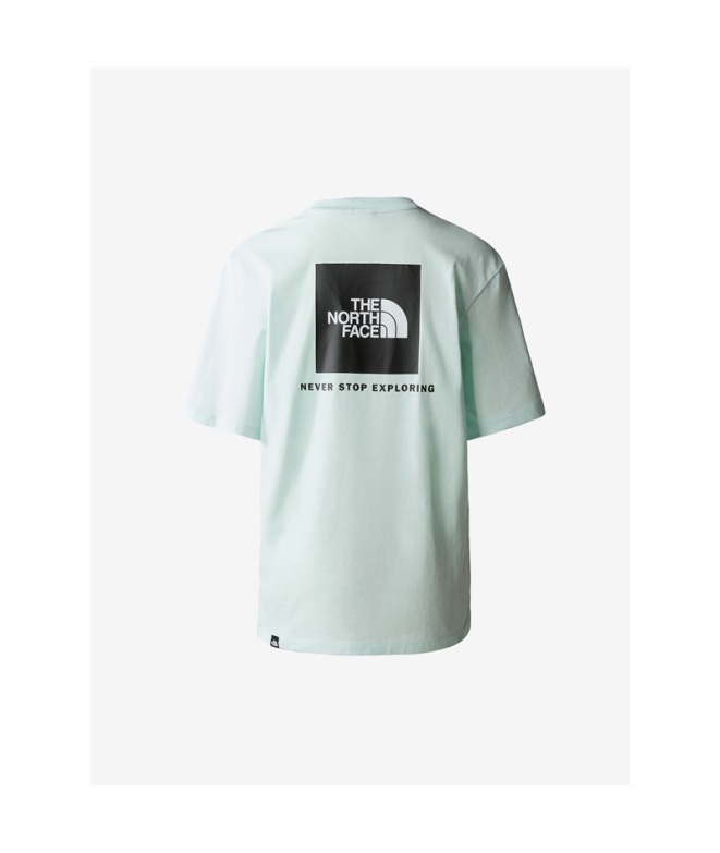 Camiseta The North Face Relaxed Redbox Mulher Azul