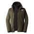 Casaco de Montanha The North Face Carto Triclimate Verde Homem