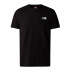 Camiseta de Montanha The North Face Collage Black Homem