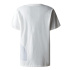 Camiseta The North Face Blown Up Logo Gardenia White Mulher