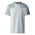 Camiseta The North Face Ma S/S Homem Cinza Claro