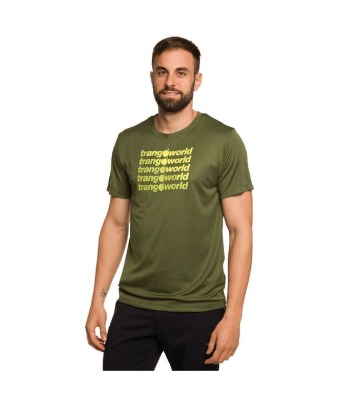 T-shirt de Montagne Trangoworld Arbas Homme Vert