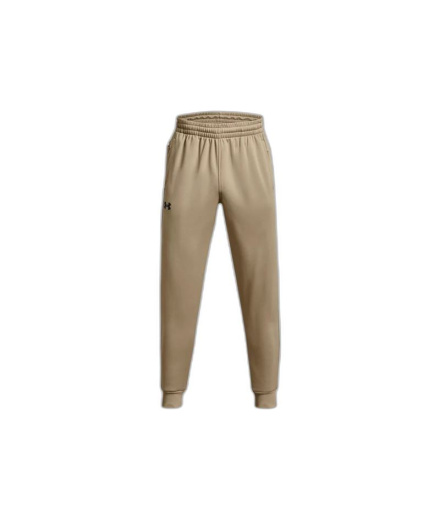 Pantalones Under Armour Fleece Beige Hombre