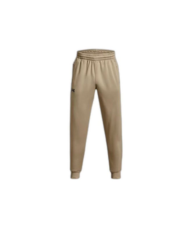 Pantalons Under Armour Fleece Beige Homme
