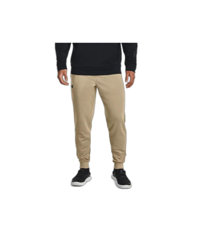 Pantalons Under Armour Fleece Beige Homme
